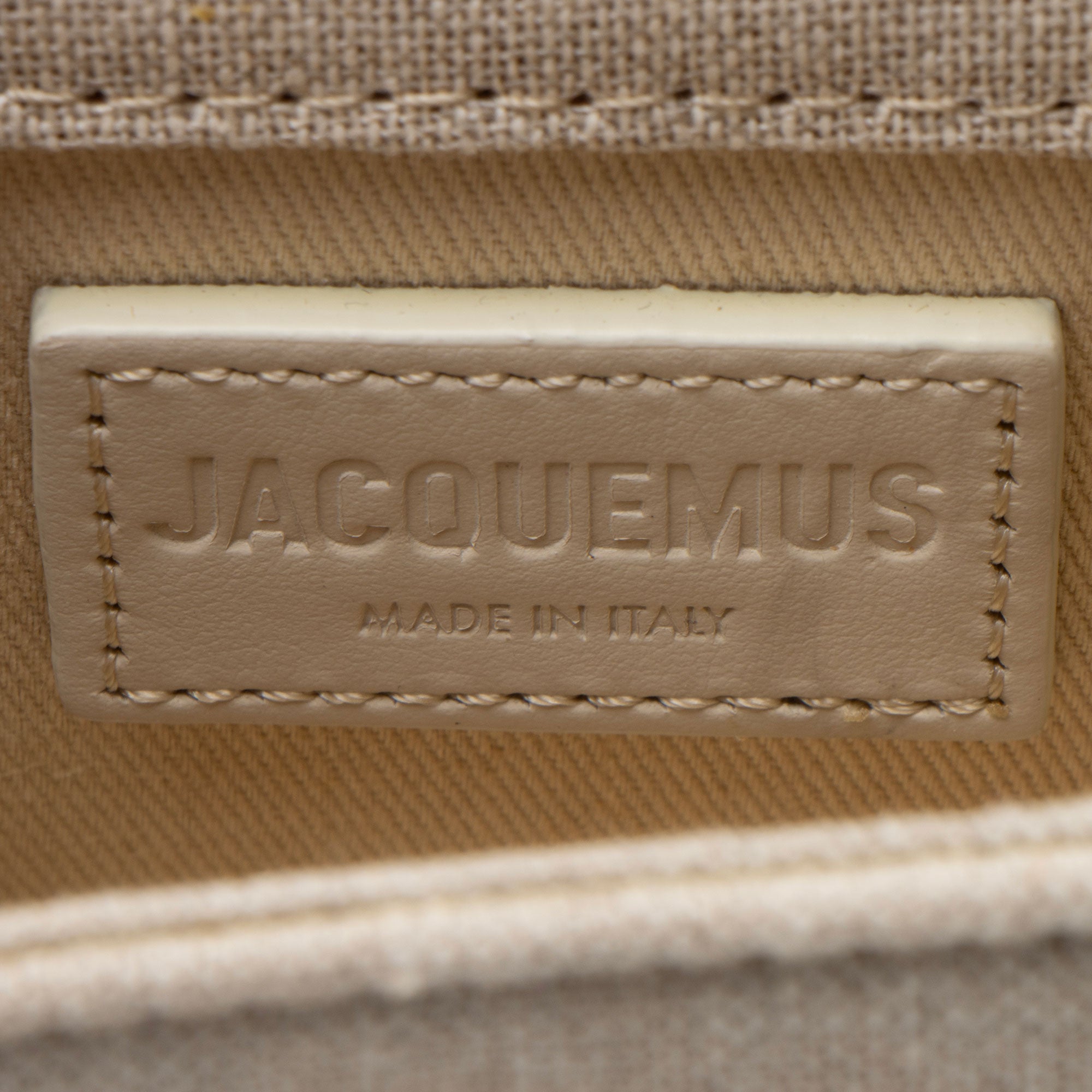 Jacquemus Linen Le Chiquito Mini Bag