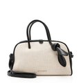 Jacquemus Linen Le Turismo Small Bowling Bag
