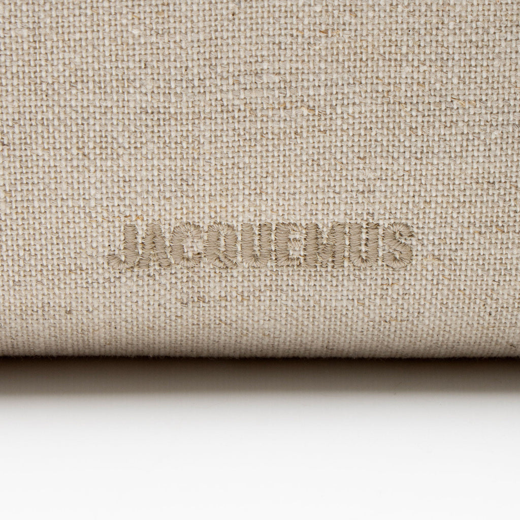 Jacquemus Linen Le Turismo Small Bowling Bag