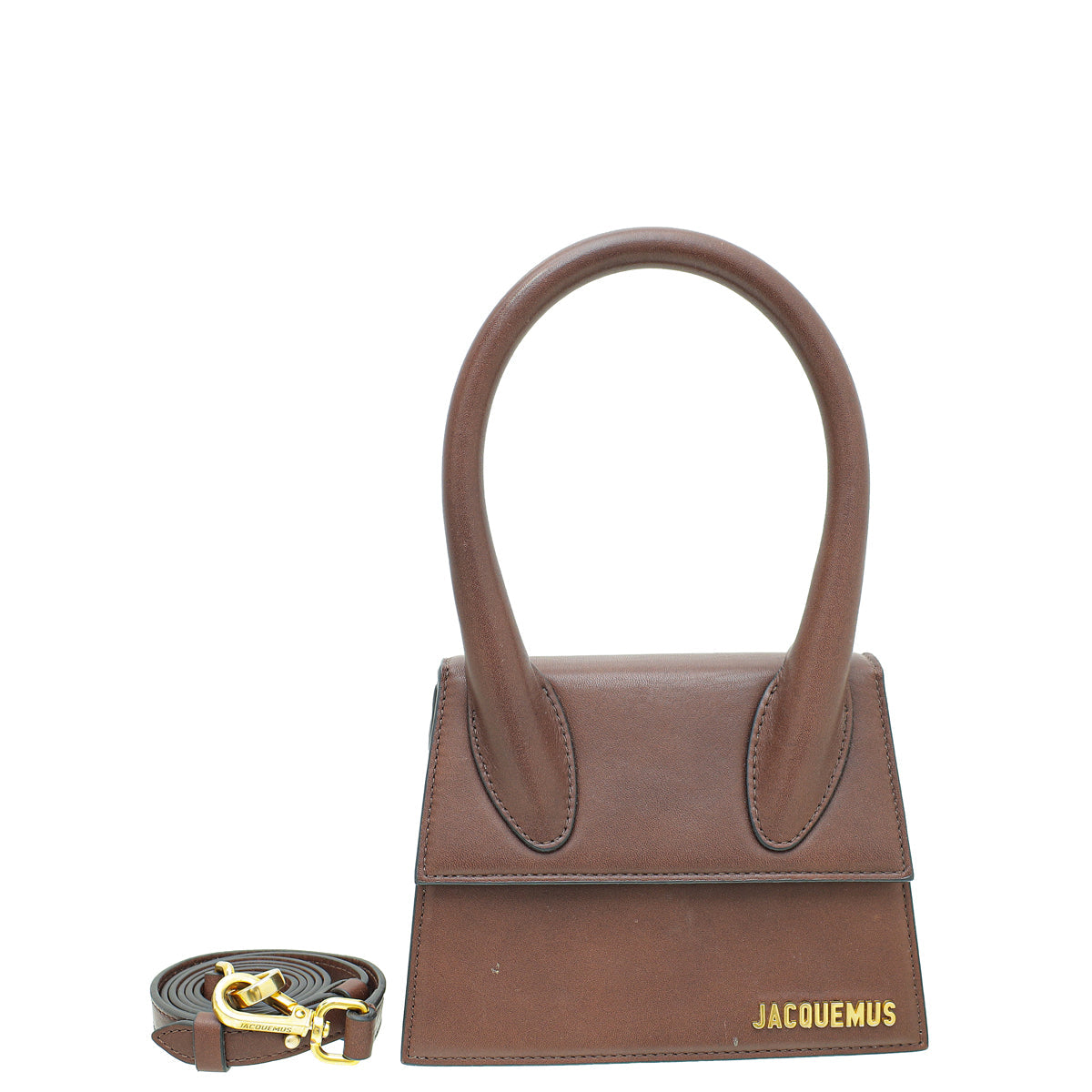 Jacquemus Brown Le Chiquito Moyen Forever Bag