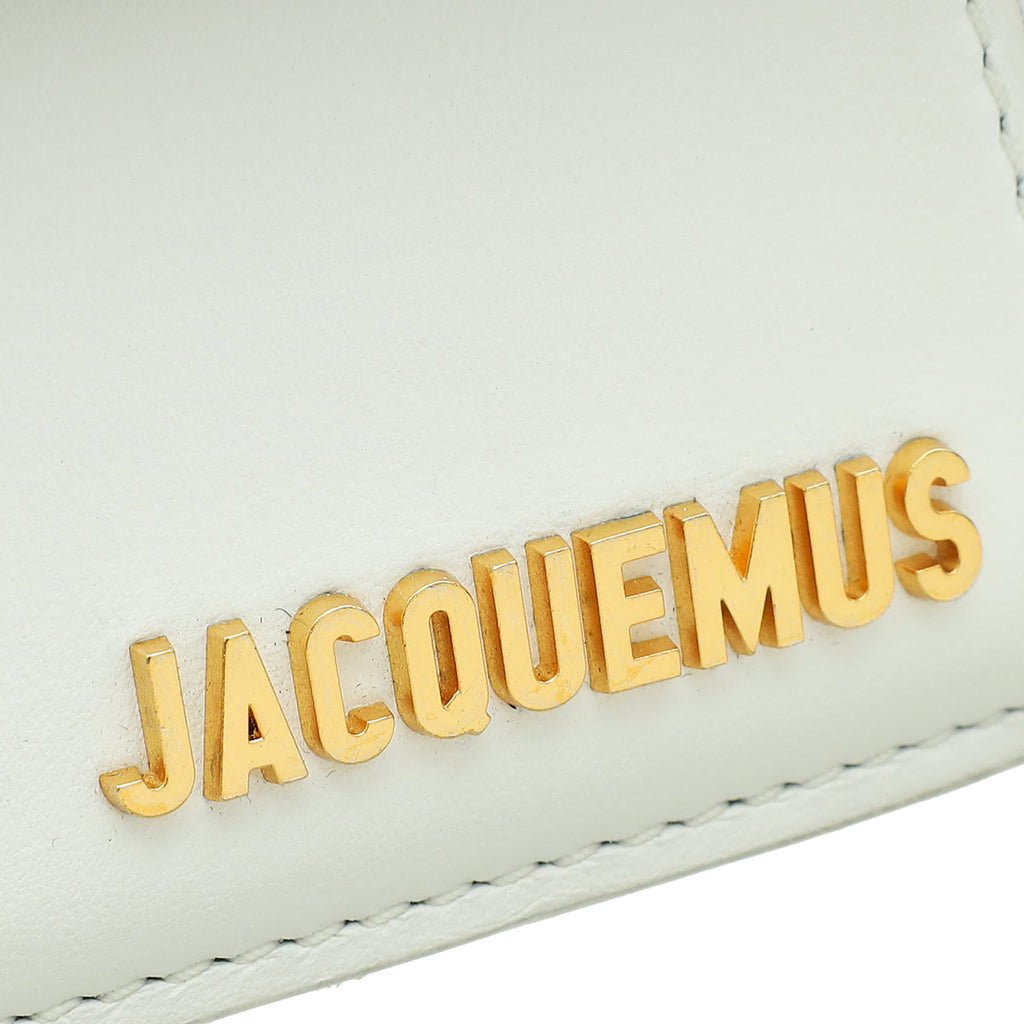 Jacquemus White Le Bambino Long Les Classique Large Bag