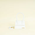 Jacquemus White Le Chiquito Moyen Bag