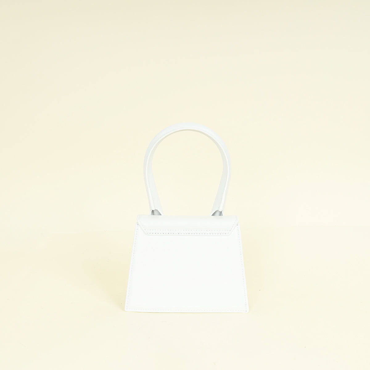 Jacquemus White Le Chiquito Moyen Bag