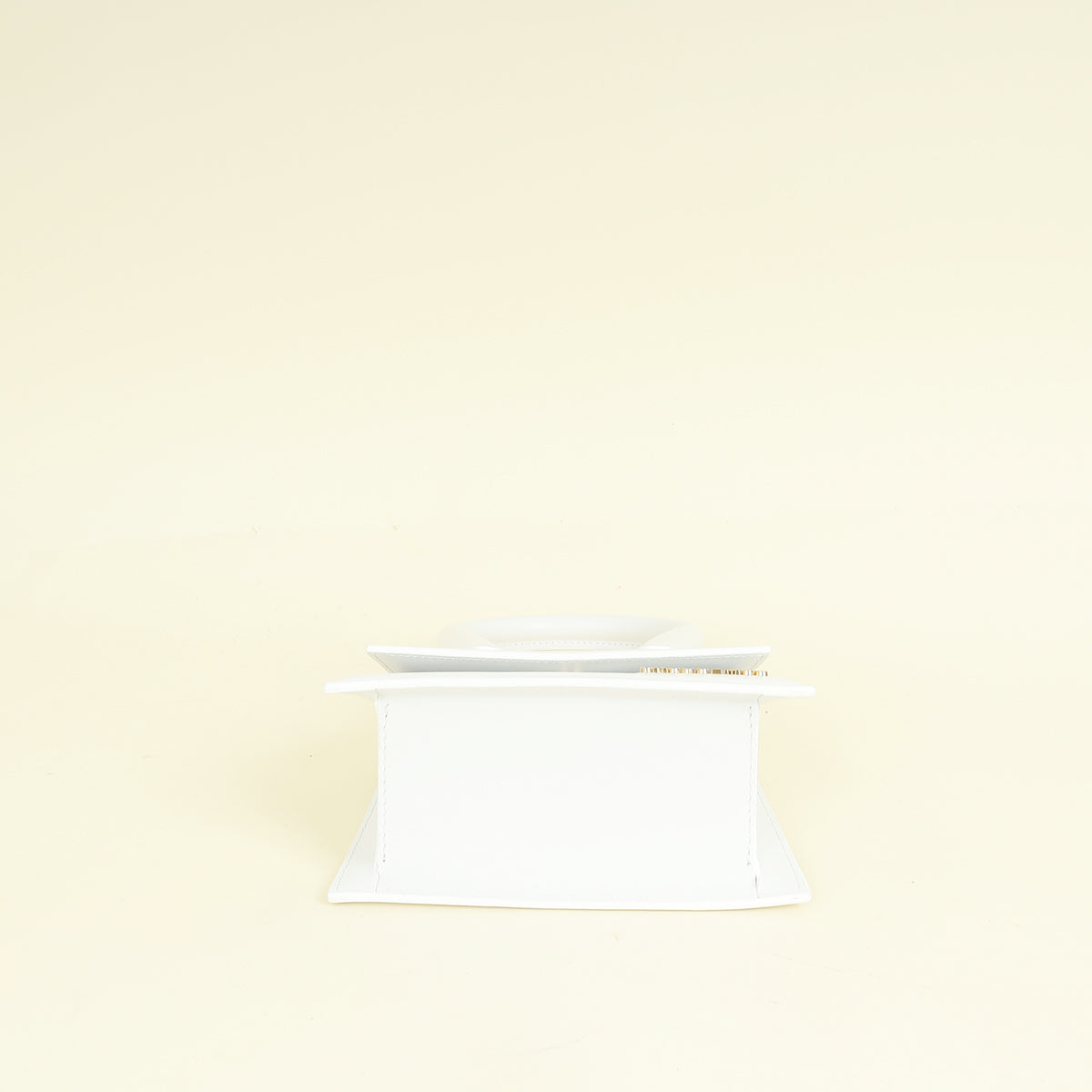 Jacquemus White Le Chiquito Moyen Bag