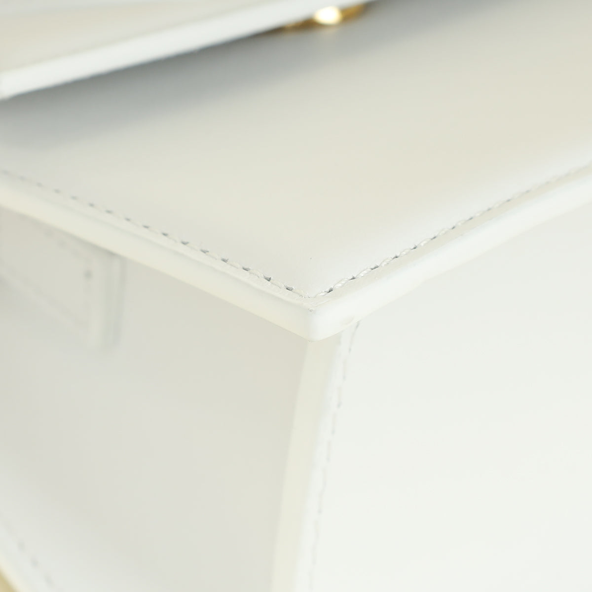 Jacquemus White Le Chiquito Moyen Bag
