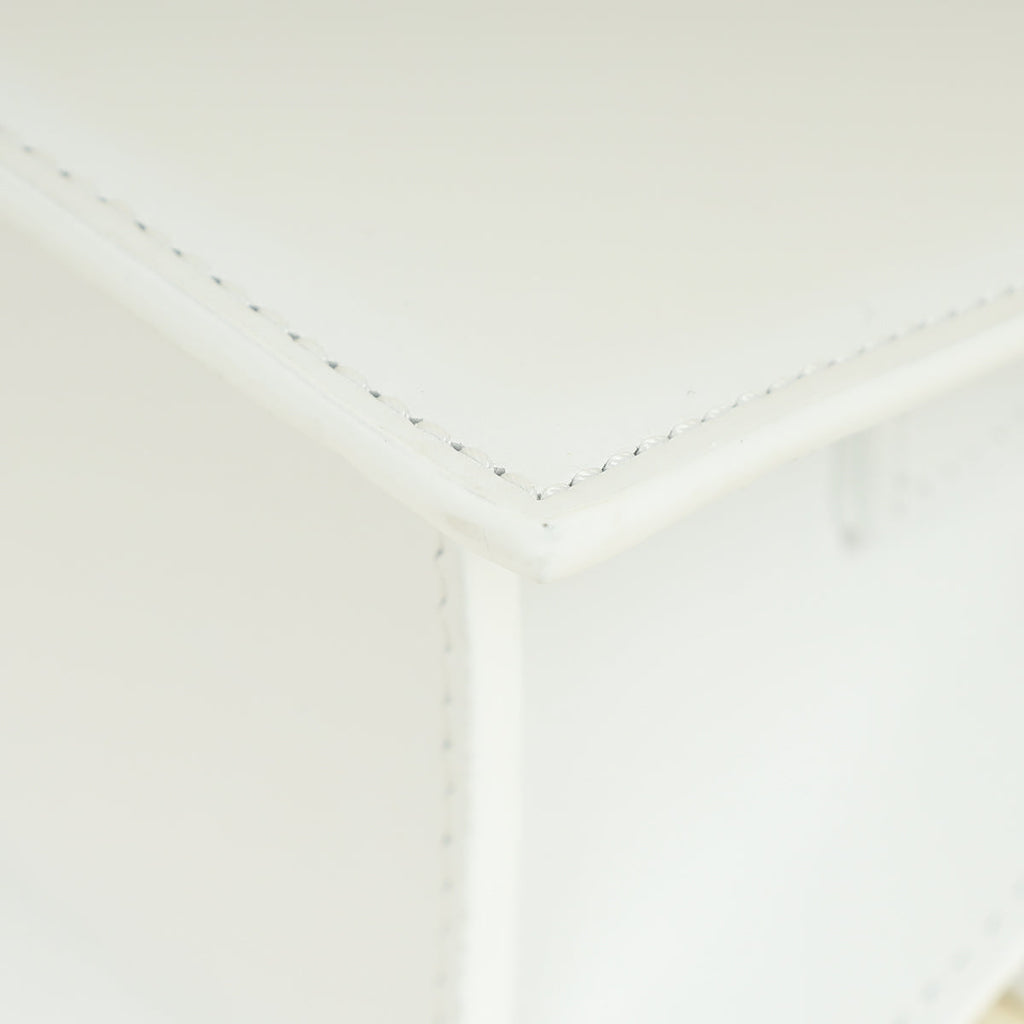 Jacquemus White Le Chiquito Moyen Bag