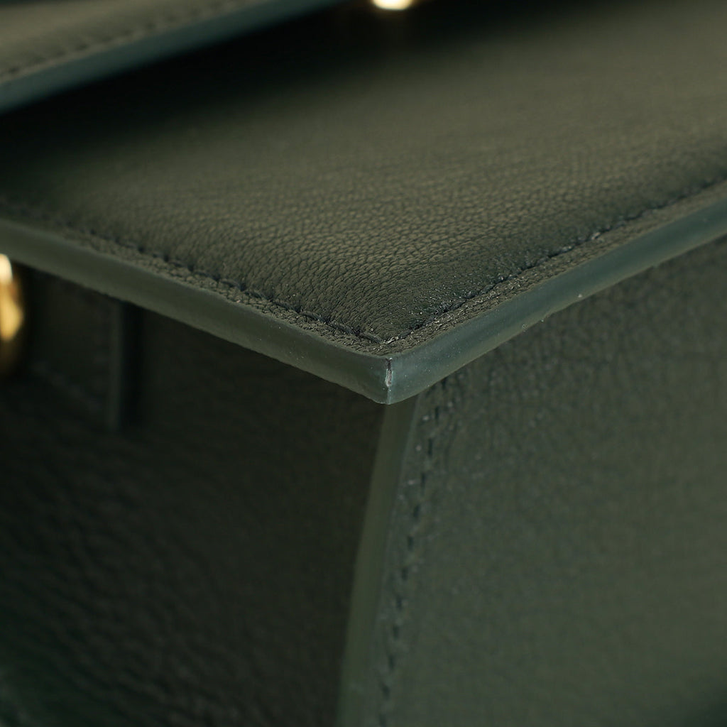 Jacquemus Emerald Green Le Chiquito Moyen Forever Bag
