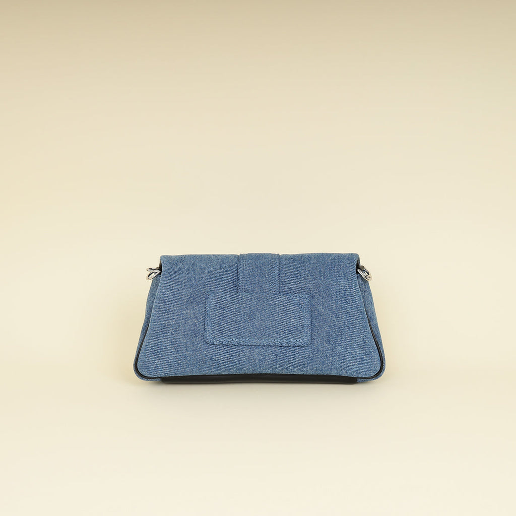 Jacquemus Bicolor Le Bambimou Denim Padded Bag