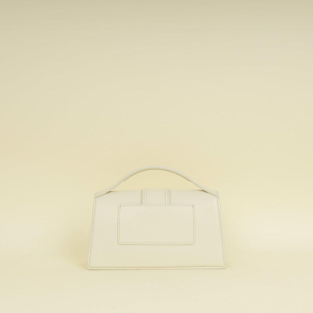 Jacquemus Ivory The Bambino Les Classiques Large Bag