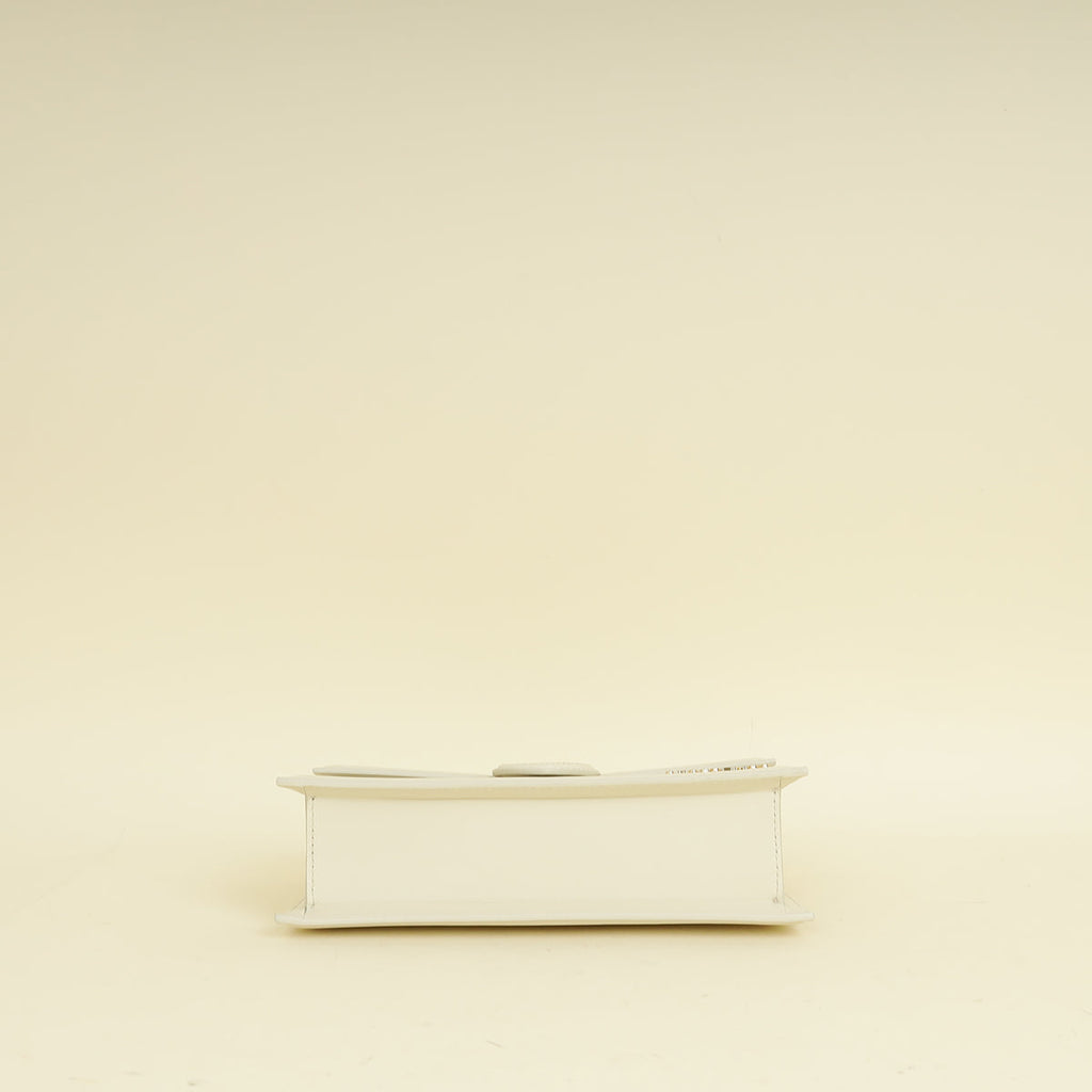 Jacquemus Ivory The Bambino Les Classiques Large Bag