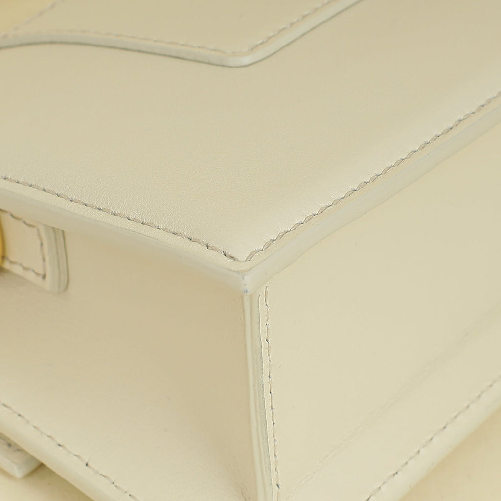 Jacquemus Ivory The Bambino Les Classiques Large Bag