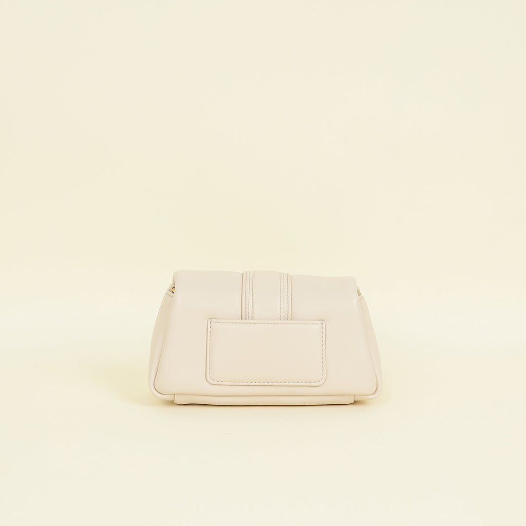 Jacquemus Ivory Le Petit Bambimou Chouchou Bag