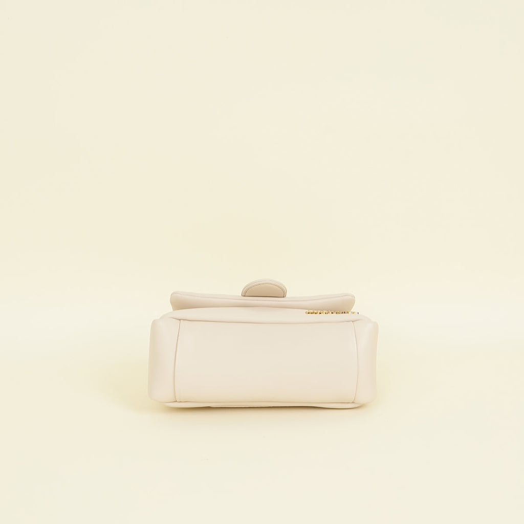 Jacquemus Ivory Le Petit Bambimou Chouchou Bag