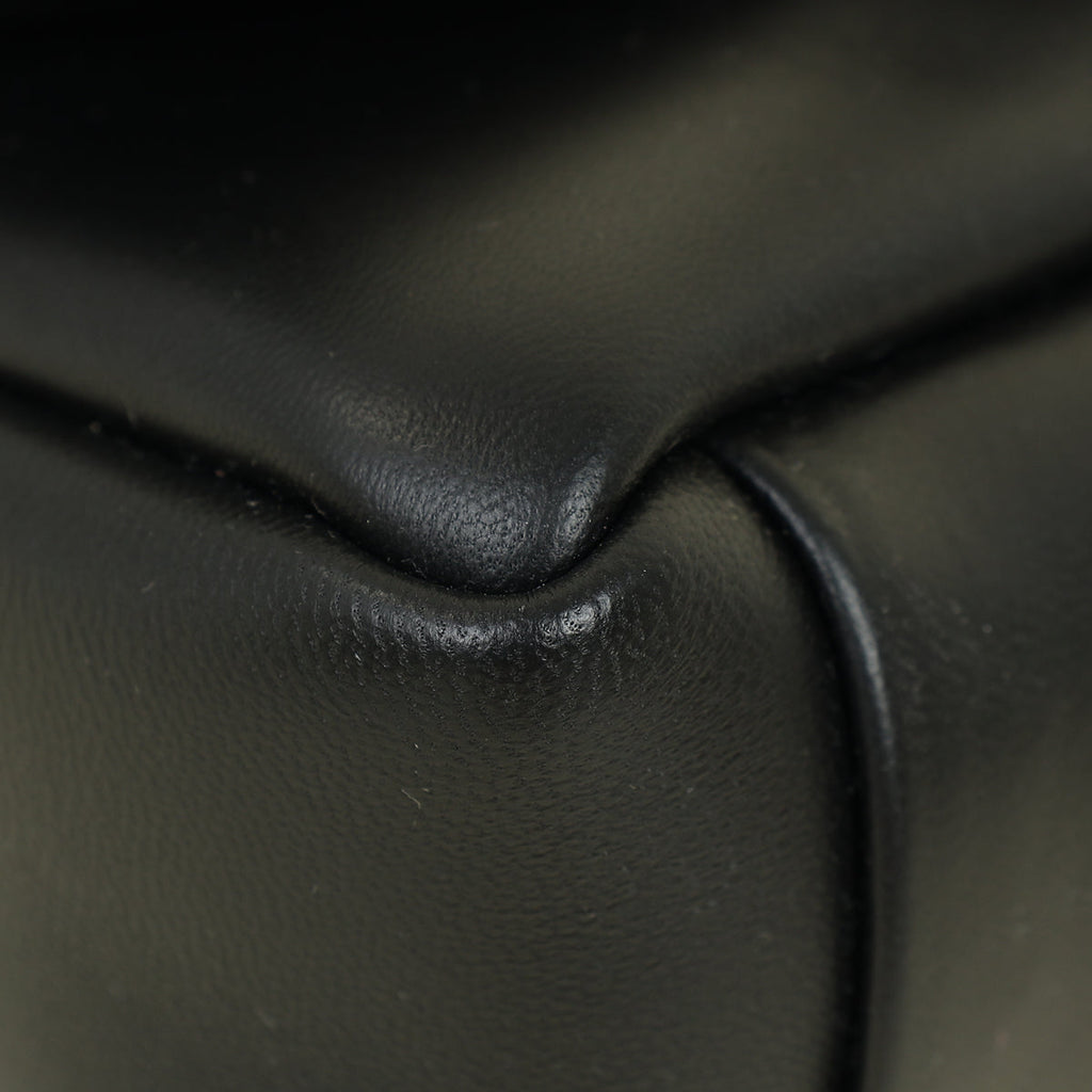 Jacquemus Black Les Classiques Bambimou Puffed Flap Bag