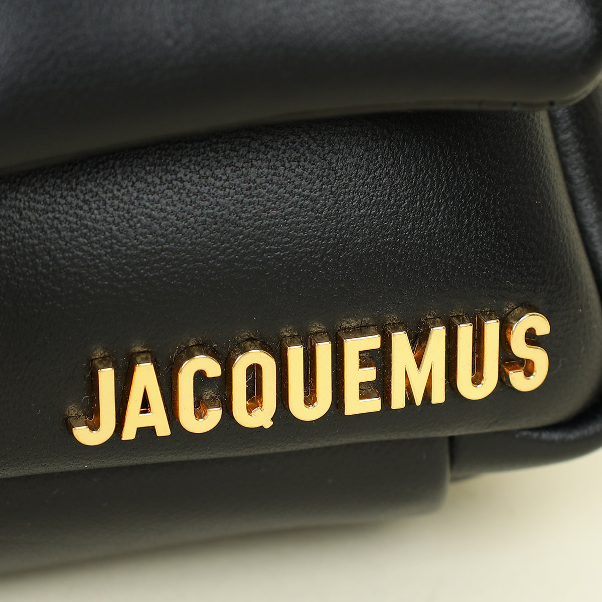 Jacquemus Black Les Classiques Bambimou Puffed Flap Bag