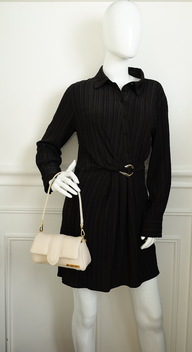 Jacquemus Ivory Les Classiques Bambimou Puffed Flap Bag