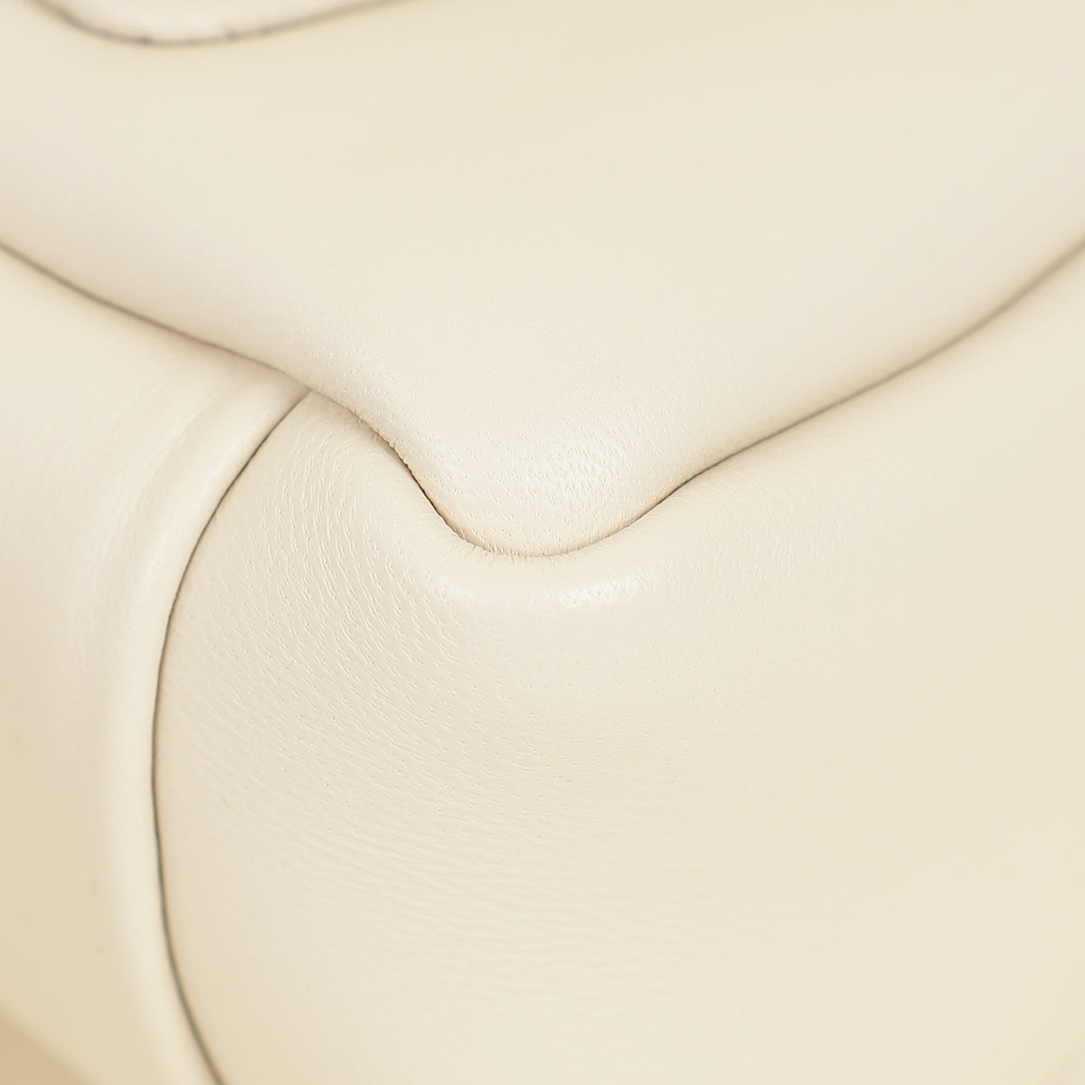 Jacquemus Ivory Les Classiques Bambimou Puffed Flap Bag