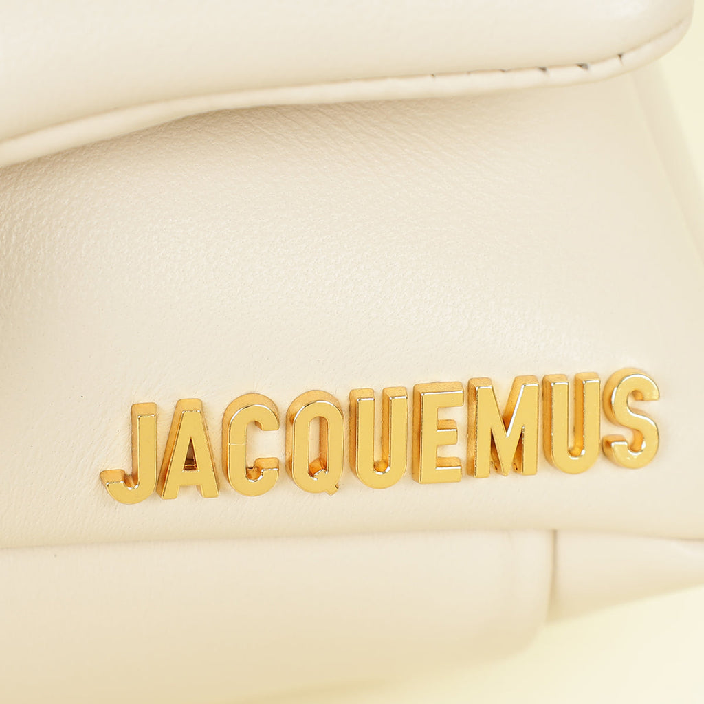 Jacquemus Ivory Les Classiques Bambimou Puffed Flap Bag
