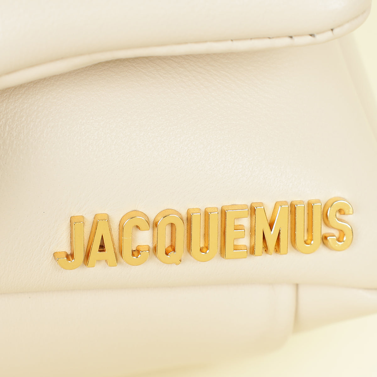 Jacquemus Ivory Les Classiques Bambimou Puffed Flap Bag