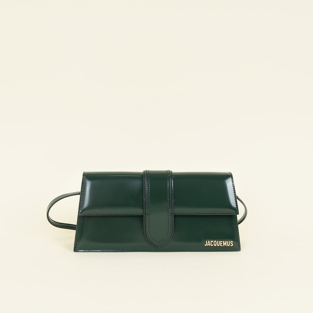 Jacquemus Emerald Green Les Classiques The Long Bambino Bag