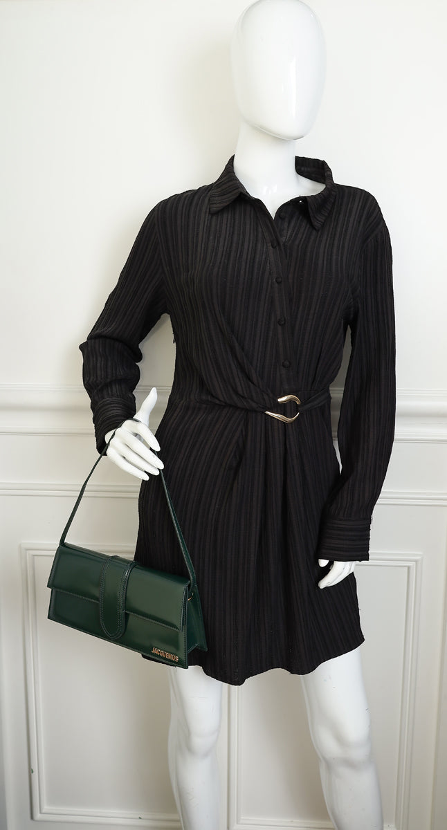 Jacquemus Emerald Green Les Classiques The Long Bambino Bag