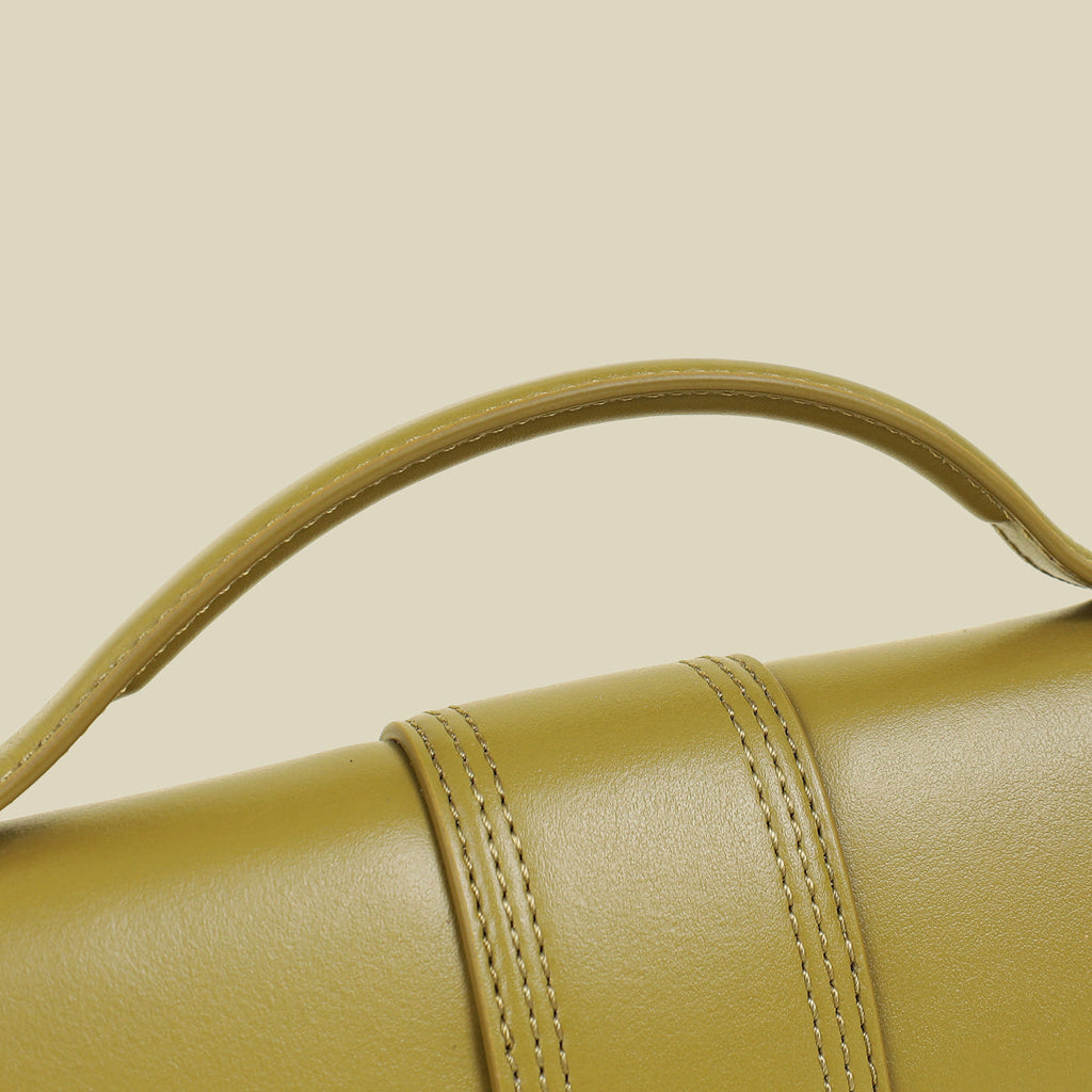 Jacquemus Light Olive Medium Le Grand Bambino Bag