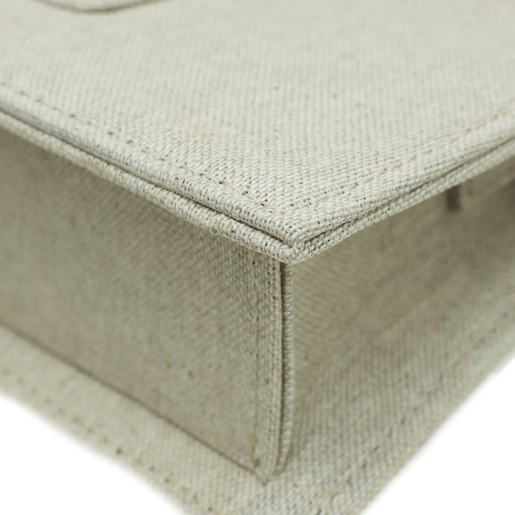 Jacquemus Beige Le Bambino Long Flap Linen Bag