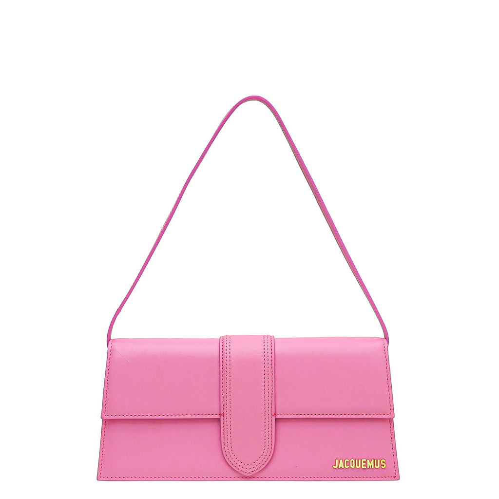 Jacquemus Pink Le Bambino Long Flap Shoulder Bag