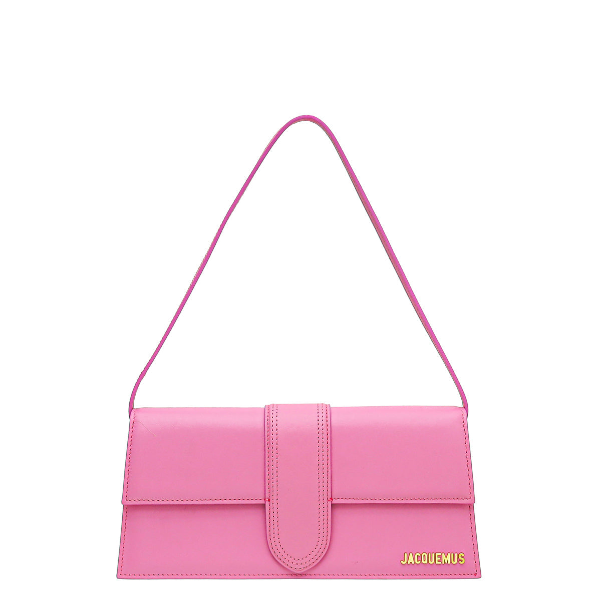 Jacquemus Pink Le Bambino Long Flap Shoulder Bag