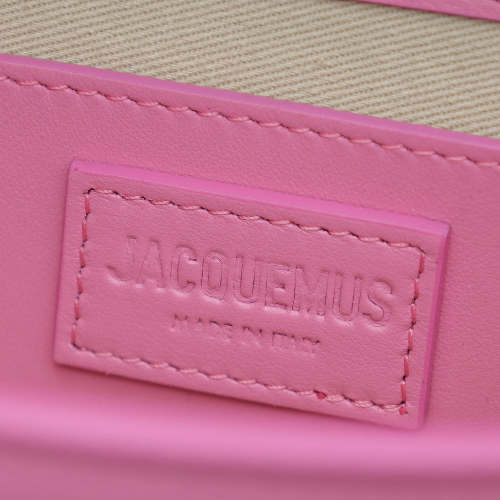 Jacquemus Pink Le Bambino Long Flap Shoulder Bag
