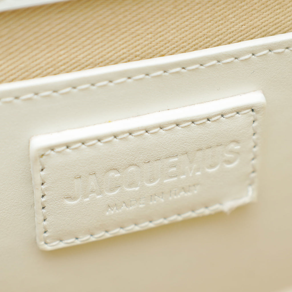 Jacquemus White Le Bambinou Les Classiques Flap Bag
