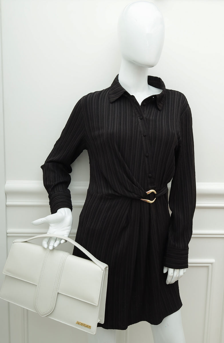 Jacquemus White Le Bambinou Les Classiques Flap Bag