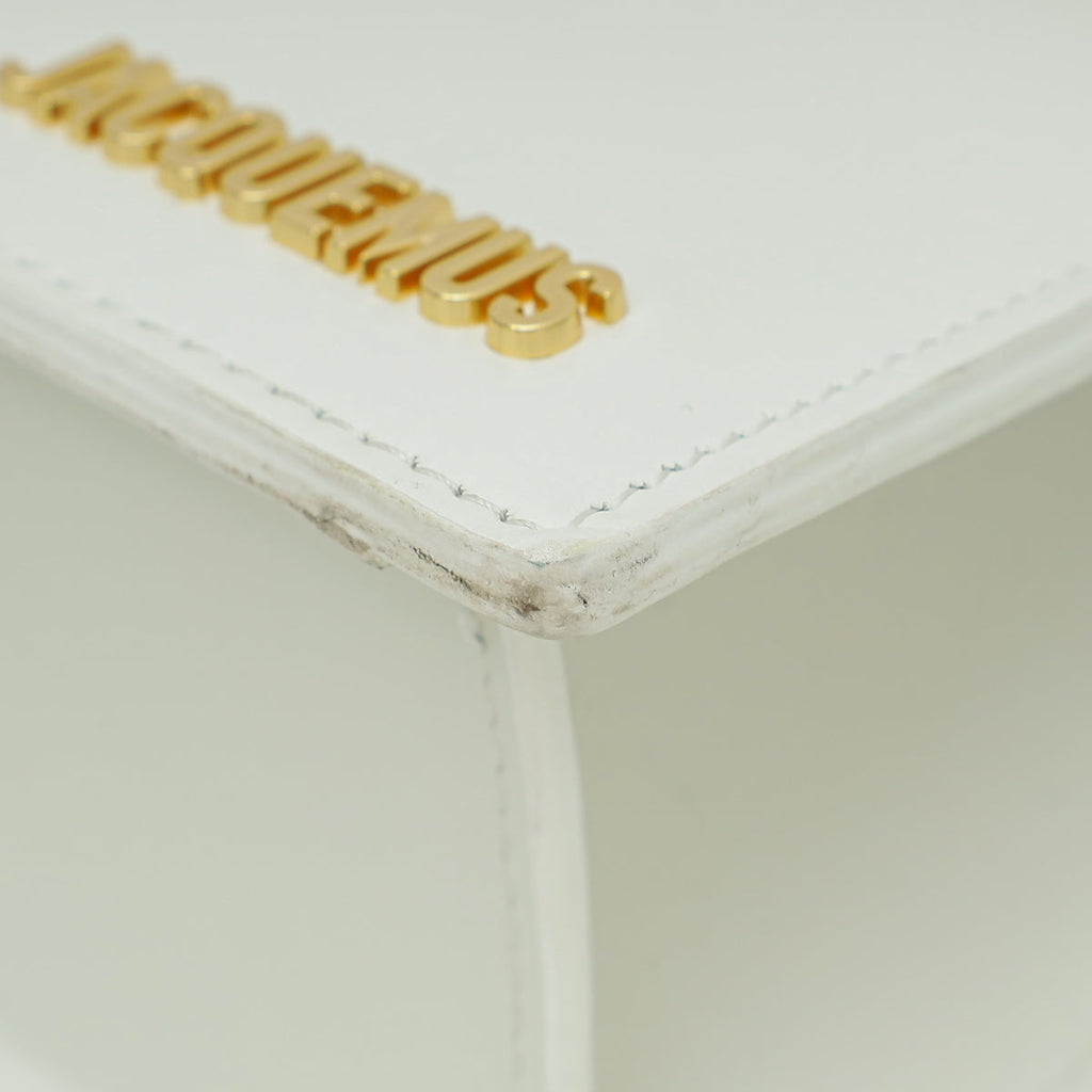 Jacquemus White Le Bambinou Les Classiques Flap Bag