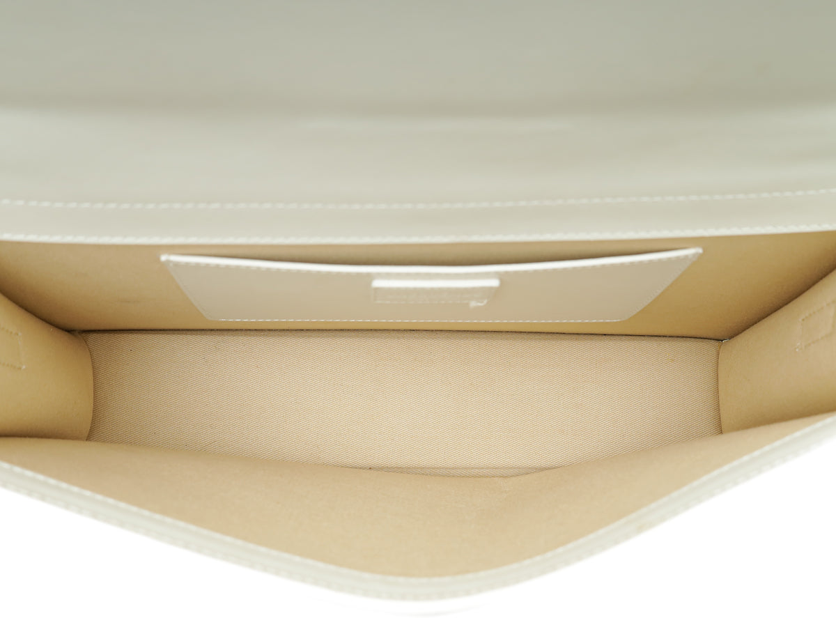 Jacquemus White Le Bambinou Les Classiques Flap Bag