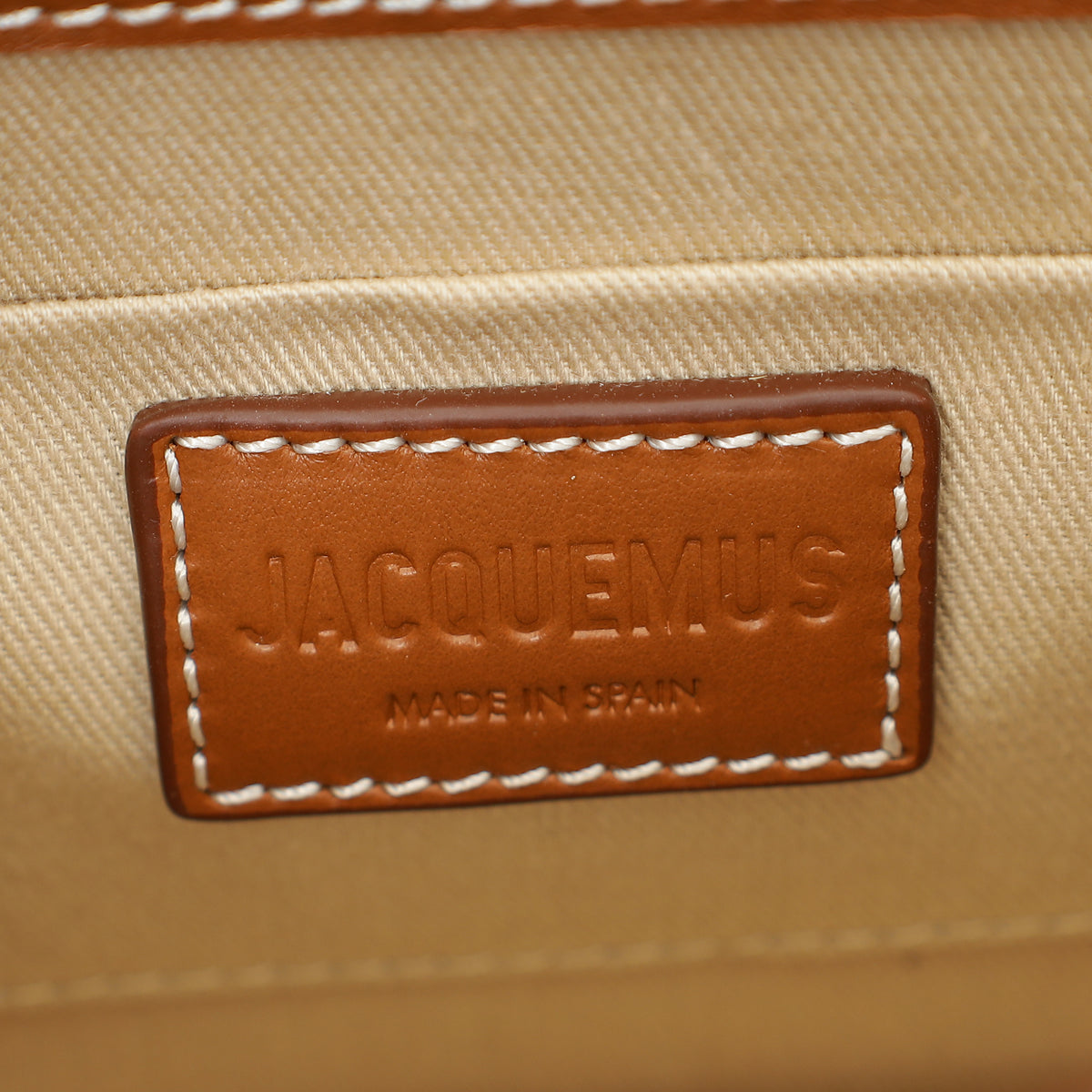 Jacquemus Light Brown Les Classiques The Knot Chiquito Bag