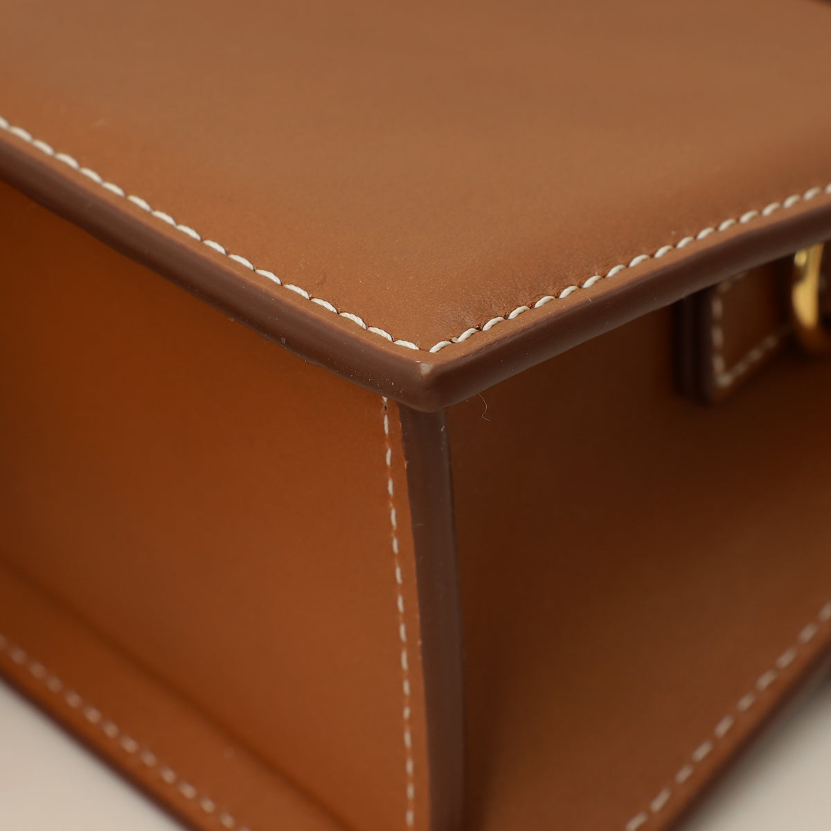 Jacquemus Light Brown Les Classiques The Knot Chiquito Bag