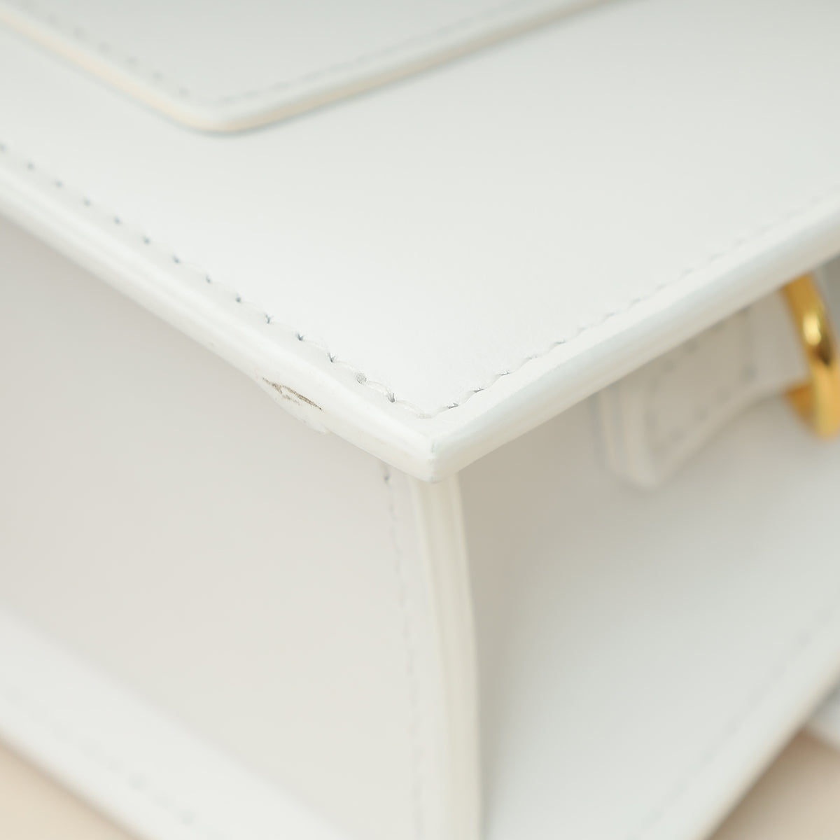 Jacquemus White Les Classiques The Bambino Bag
