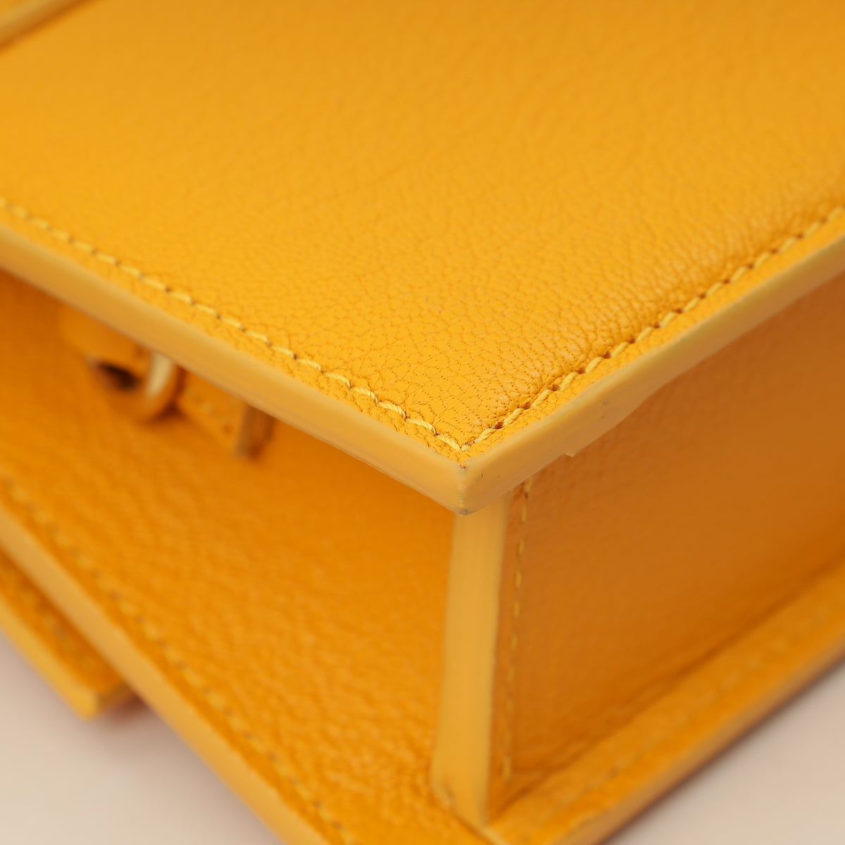 Jacquemus Yellow Orange The Long Chiquito Bag
