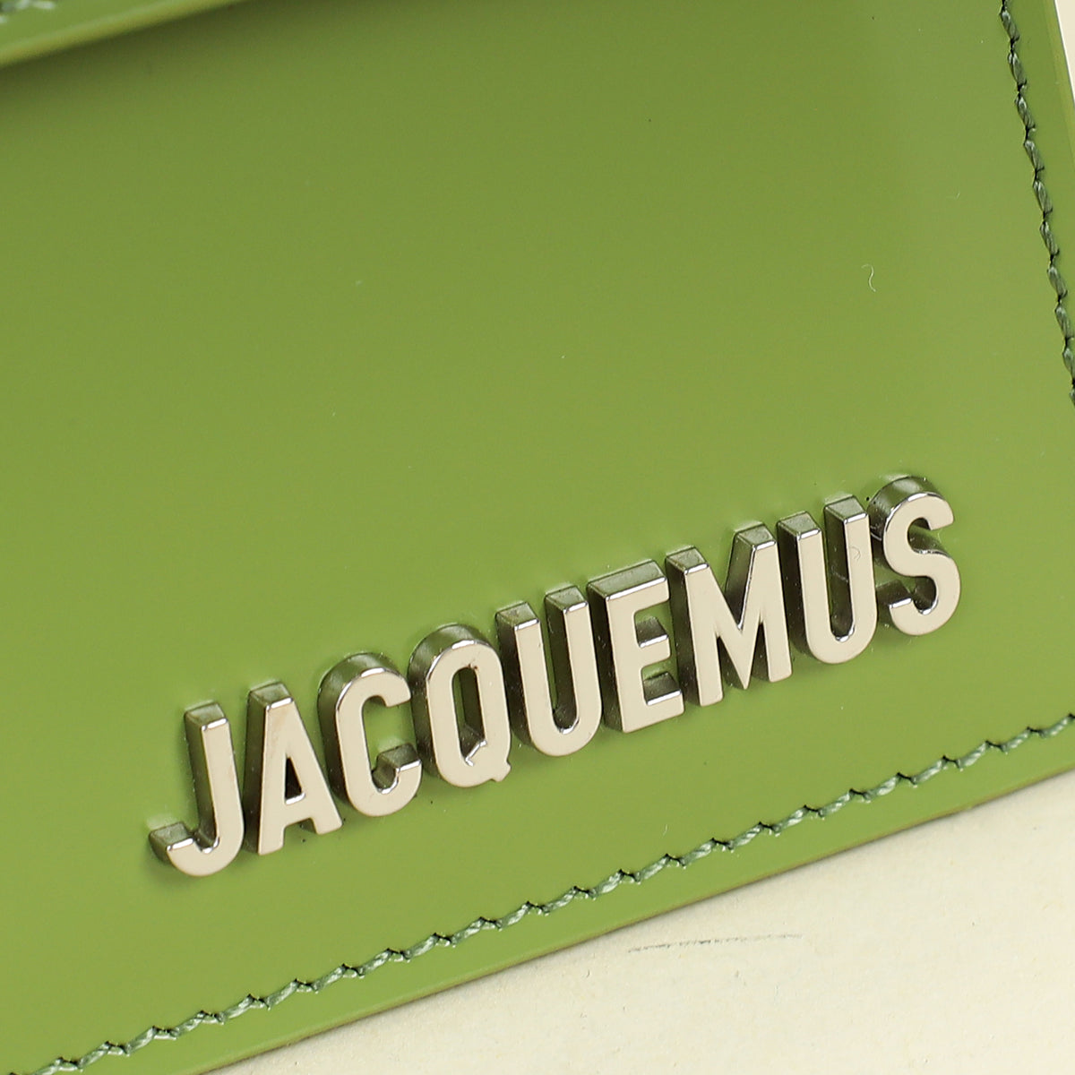 Jacquemus Olive Green Le Grand Bambino Bag