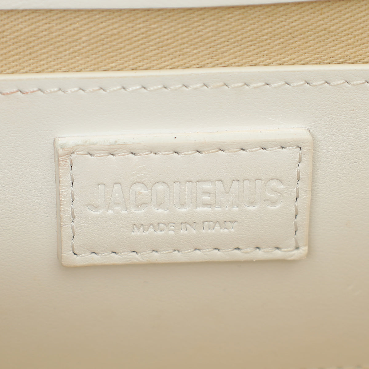 Jacquemus White Le Grand Bambino Bag