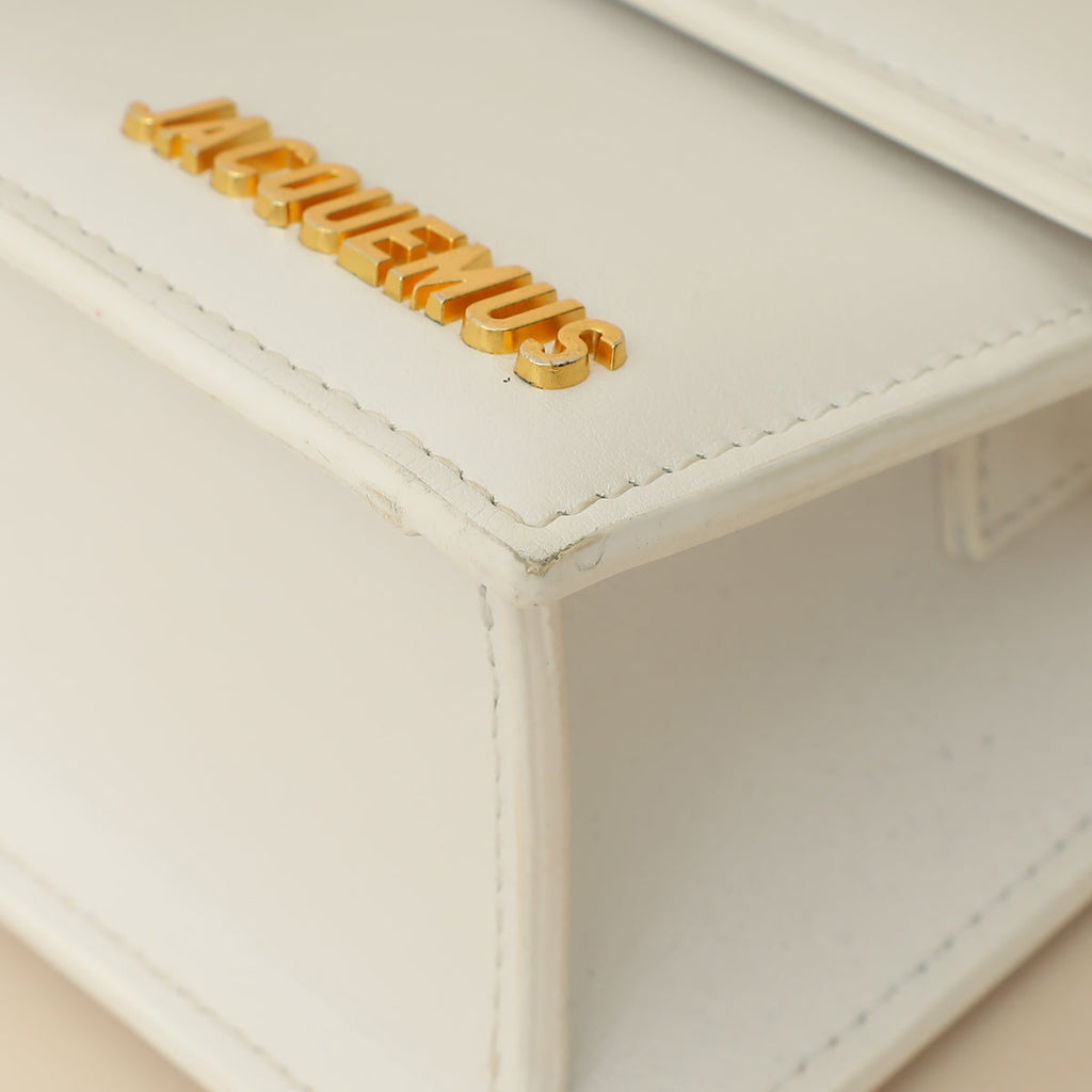 Jacquemus White Le Grand Bambino Bag