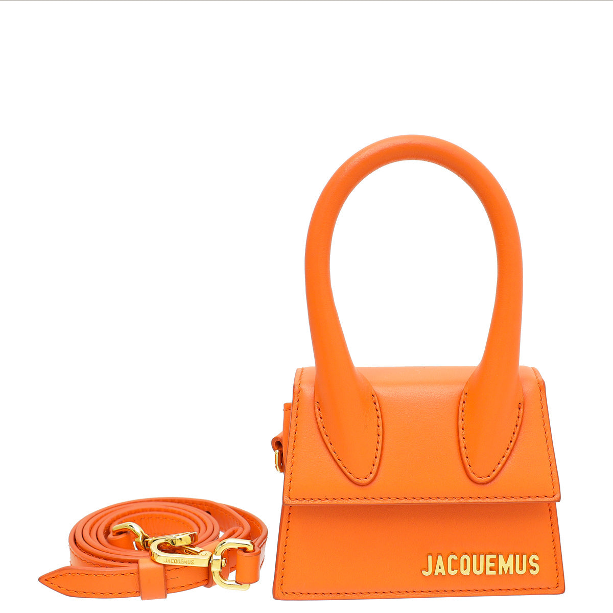 Jacquemus Orange Le Chiquito Mini Bag