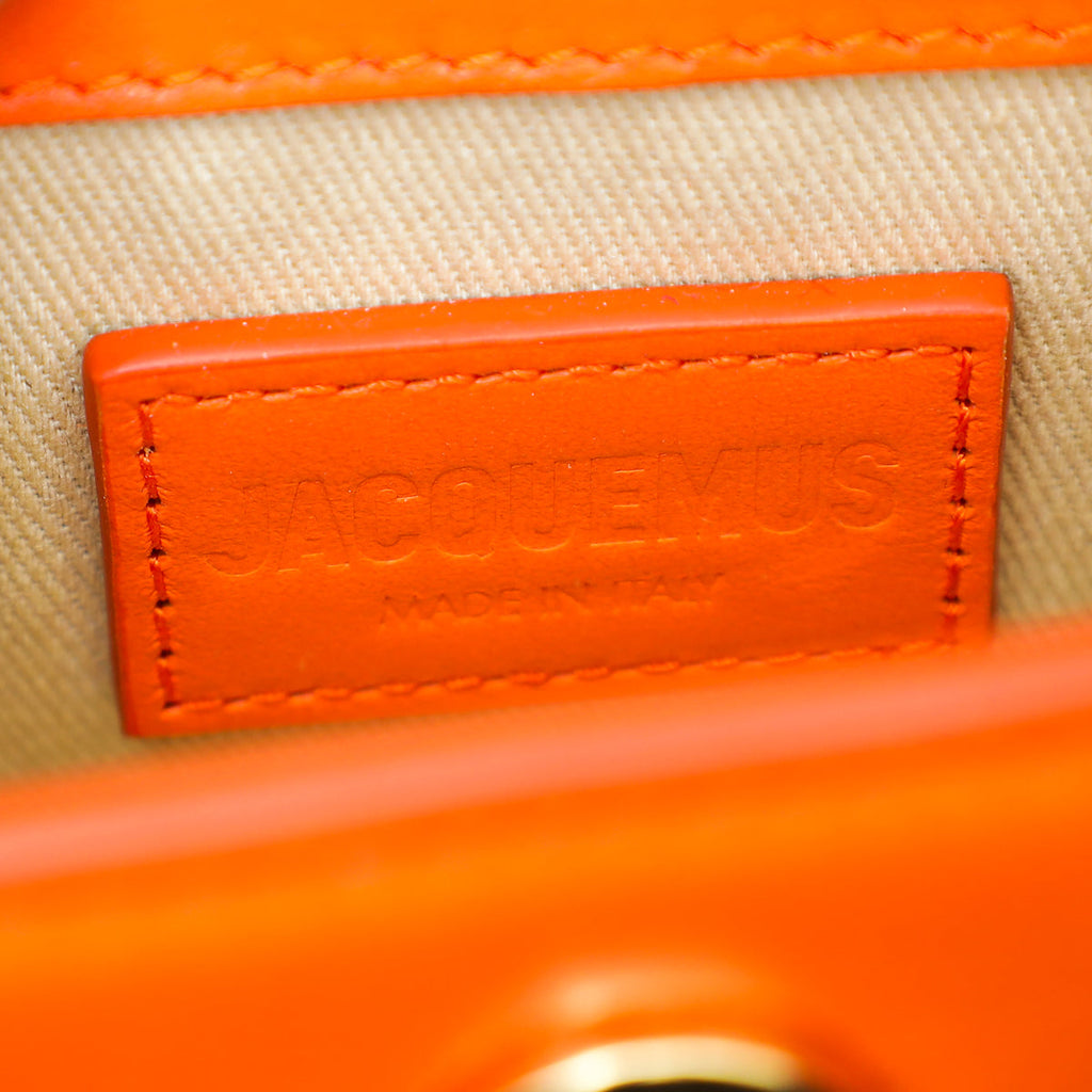 Jacquemus Orange Le Chiquito Mini Bag