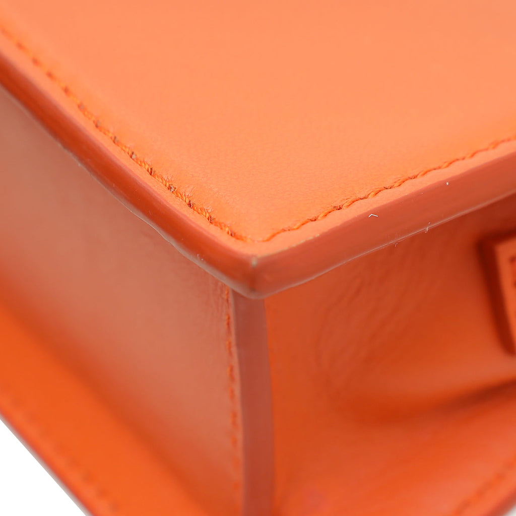 Jacquemus Orange Le Chiquito Mini Bag