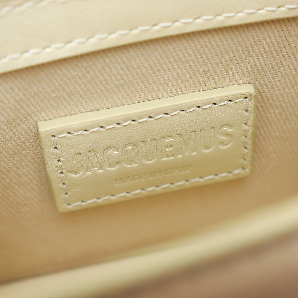 Jacquemus Ivory Le Chiquito Signature Mini Bag