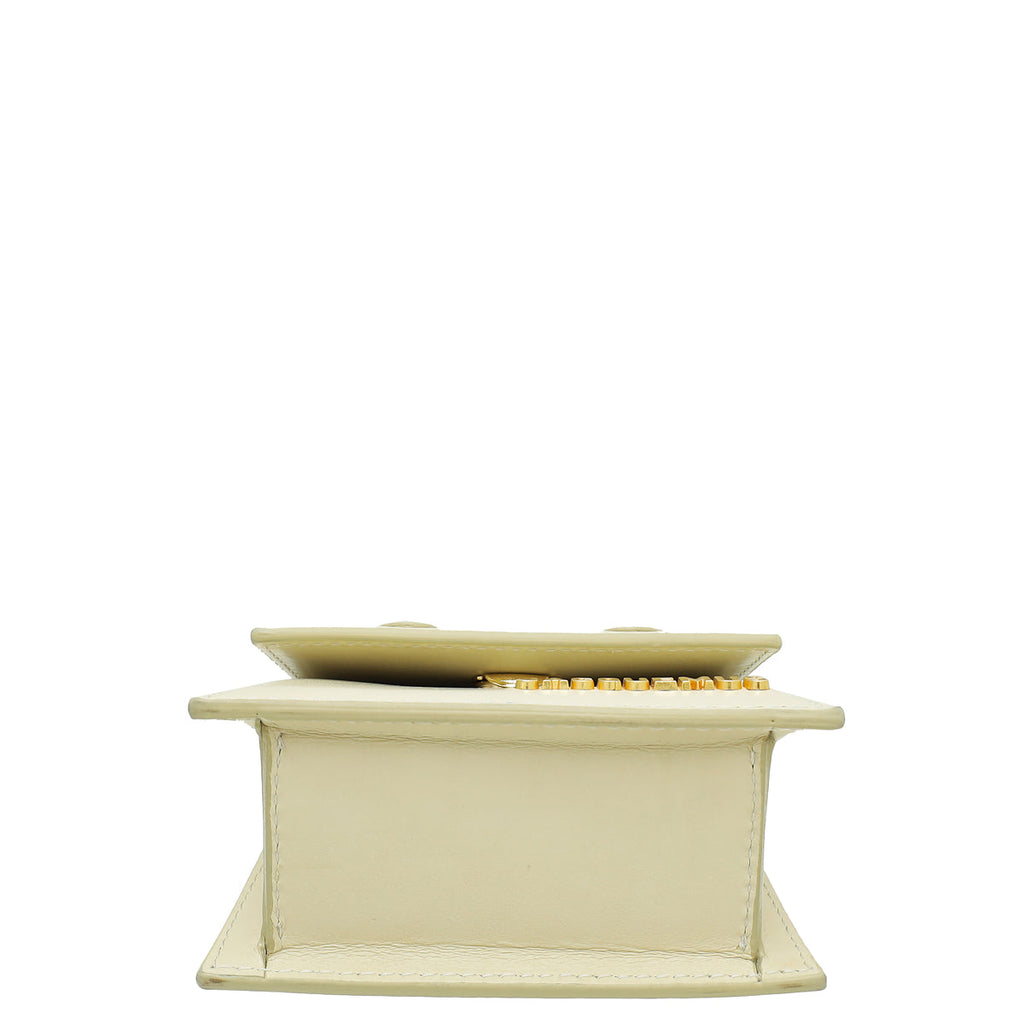Jacquemus Ivory Le Chiquito Signature Mini Bag