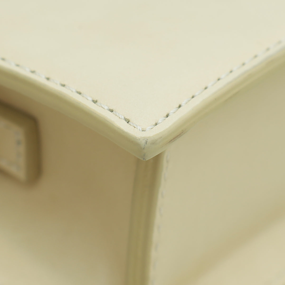 Jacquemus Ivory Le Chiquito Signature Mini Bag