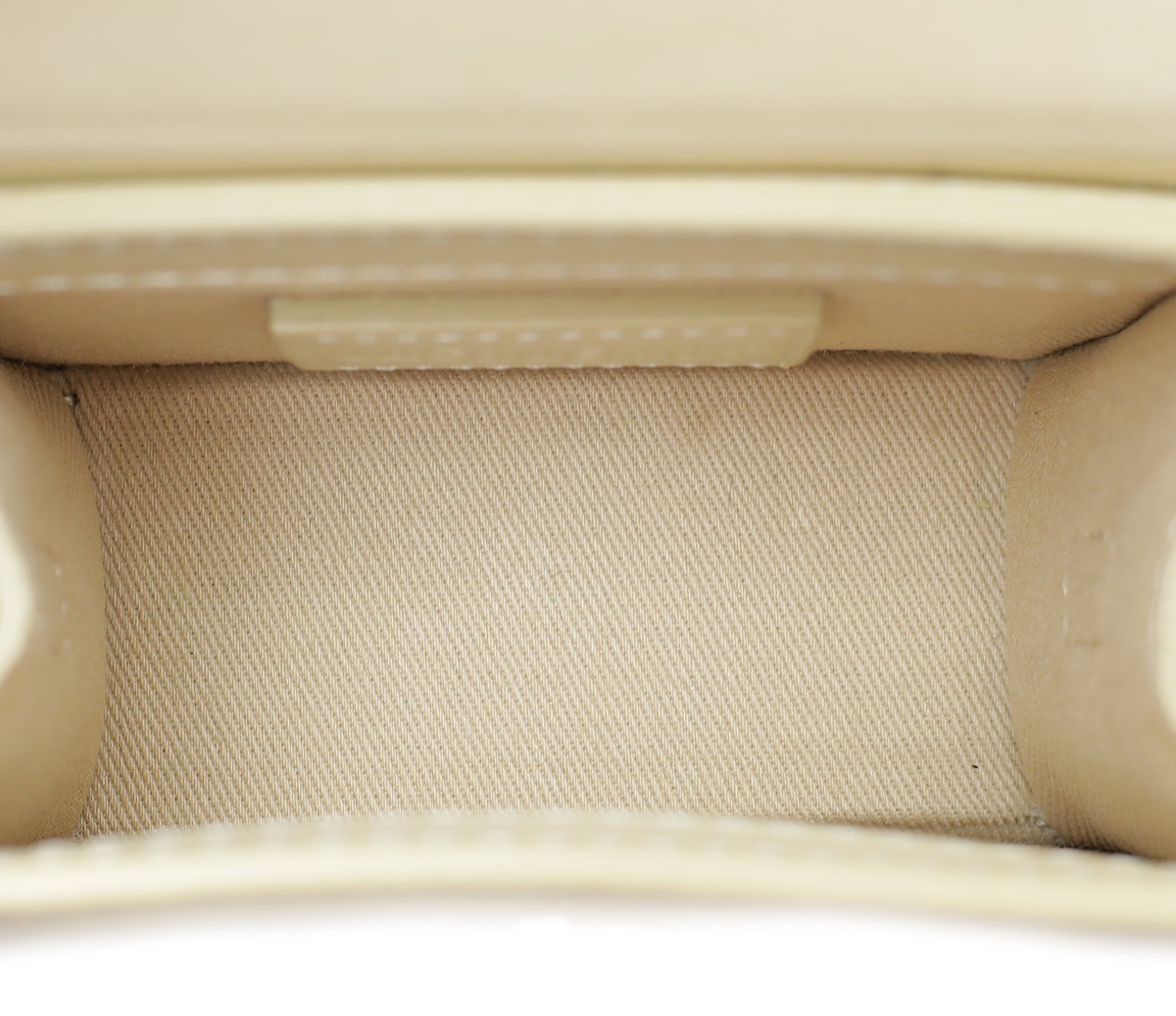 Jacquemus Ivory Le Chiquito Signature Mini Bag