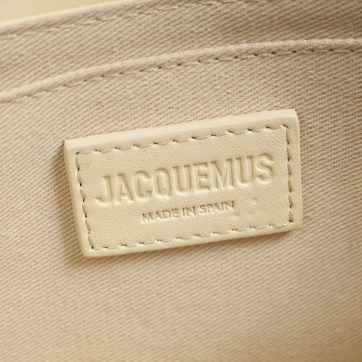 Jacquemus Light Beige Le Carinu Shoulder Bag