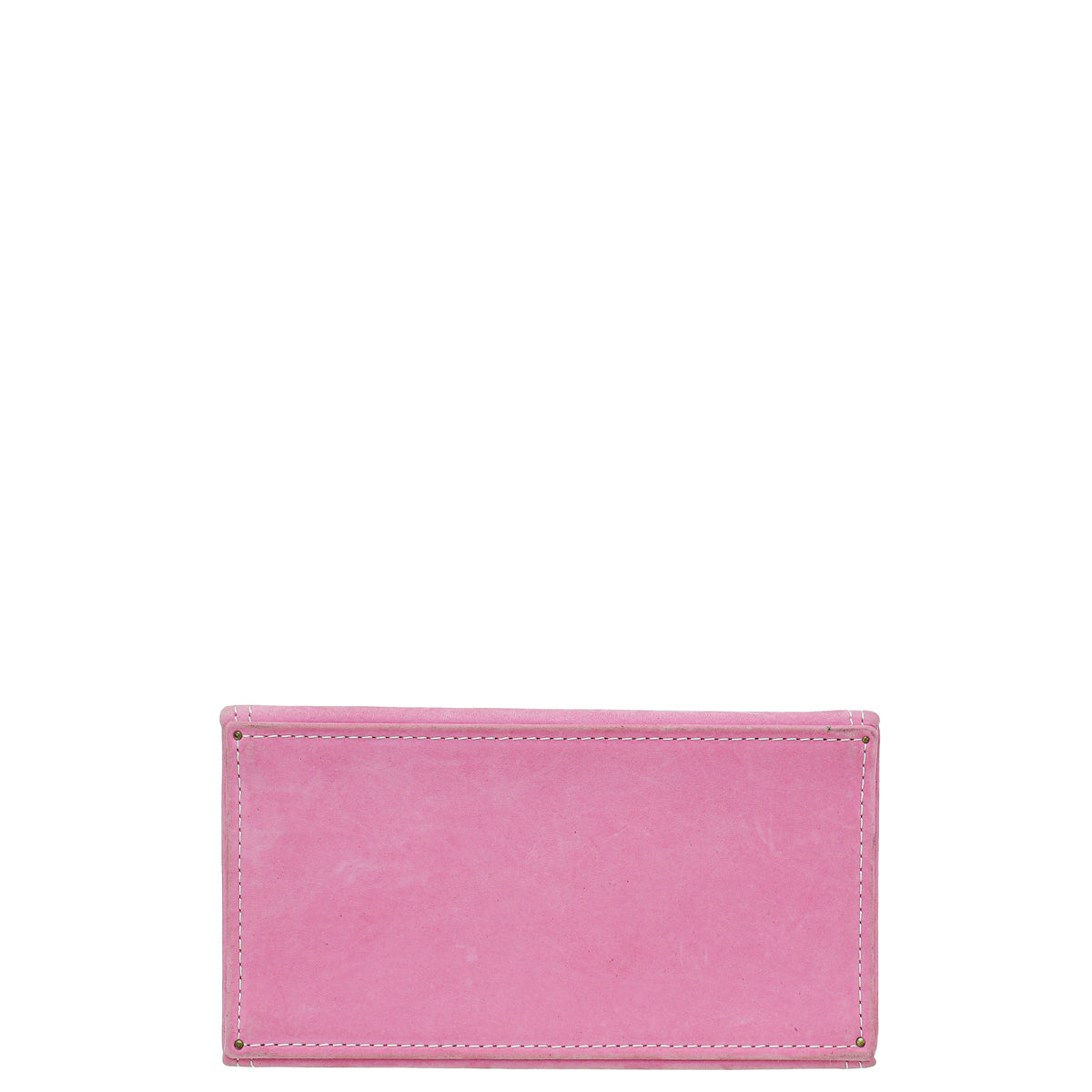 Jacquemus Pink Suede Le Porte Lunettes Triangle Bag